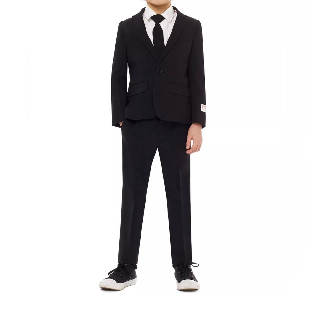 Opposuits Kids Black Knight Suits Size: 6Y